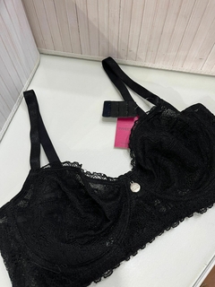 Corpiño con Aro y Encaje-Angela-Sweet Lady (294-94) - Azul Marina