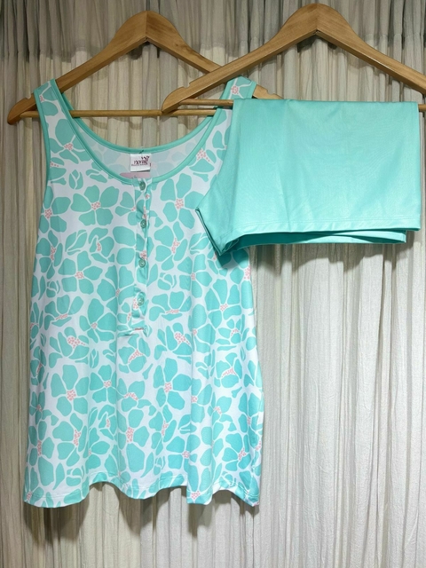Pijama s/m Estampado-Norale (NO7601) - comprar online