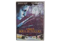 DVD-EDWARD MÃOS DE TESOURO/1990-Johnny Depp, Wynona Ryder, Dianne Wiest-Usado