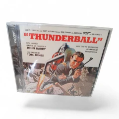 CD Duplo-John Barry-007 James Bond: THUNDERBALL-Lacrado Imp