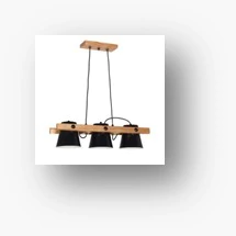 Colgante de 3 luces A25/3 -CLX
