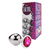 Plug Anal Talla M en Acero con Joya Redonda Rosa Intenso