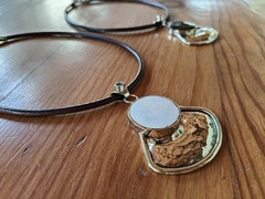 Collar de alpaca y asta - tienda online