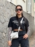 CROPPED T-SHIRT LERRUX PRETO " TODAY AND ALWAYS" - comprar online