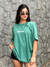 T-SHIRT VERDE LERRUX "MADE OF LOVE" - comprar online