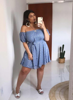 VESTIDO POÁ METALI - loja online