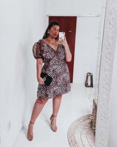 VESTIDO ONÇA BUFAN