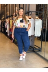 BLUSA ESTAMPA GEOMÉTRICA CIGANINHA PLUS SIZE