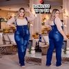 Calça jeans alta Plus