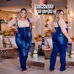 Calça jeans alta Plus