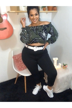 BLUSA PLUS SIZE ARIANE - Yohanna Modas