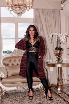 CARDIGÃ PLUS SIZE LETÍCIA - comprar online