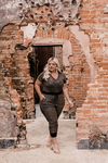 CONJUNTOS BLUSA LUREX E CALÇA JOGGER