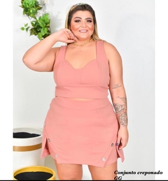 Conjunto de creponado