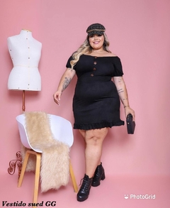 Vestido sued - comprar online