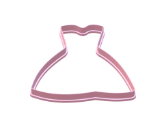 CORTANTE VESTIDO NOVIA MOD A X 12 X 12 CMS C1663 - comprar online