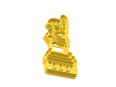 CORTANTE ESTATUA LIBERTAD 12 X 5 CMS ANCHO NEW YORK C1833 - cortantesparty