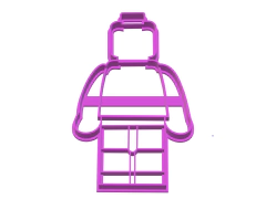 cortante galletitas muñeco lego 08 cms C056 - comprar online