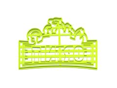 CORTANTE LOGO FORTNITE 12 X 8 CMS ALTO C1923 en internet