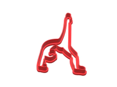 CORTANTE GALLETITA COMBO SET 04 SILUETAS GIMNASTAS 09CMS ALTO GIMNASIA - cortantesparty