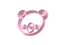 CORTANTE GALLETITAS OSO HEAD HAPPY 10X8CMS ALTO C1962