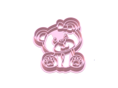 CORTANTE GALLETITA OSA PARTY 9X7,5CMS ANCHO OSO C1974 - comprar online