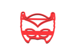 Cortantes Galletitas ululette mascara Heroes En Pijamas 10 Cms pj mask C029