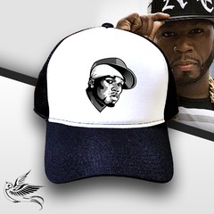 BONÉ 50CENT FACE