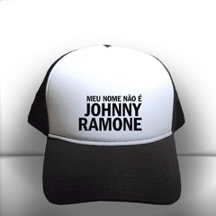 BONÉ MEU NOME É JOHNNY RAMONE - Pássaro Dourado