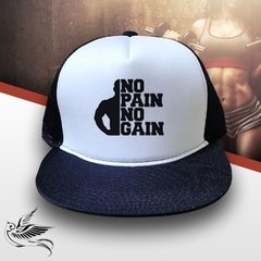 BONÉ NO PAIN NO GAIN MUSCLE - loja online