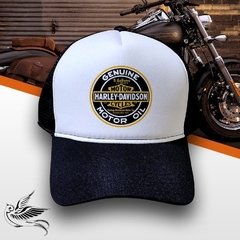 BONÉ HARLEY DAVIDSON GENUINE MOTOR OIL - loja online