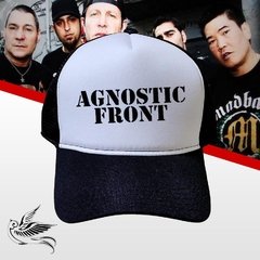 BONÉ AGNOSTIC FRONT TRUCKER SNAPBACK