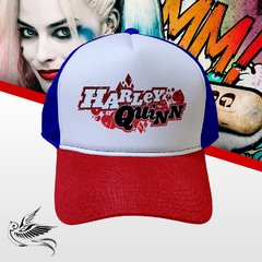 BONÉ HARLEY QUINN ARLEQUINA TRUCKER