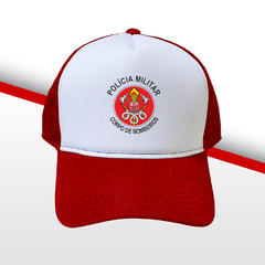 BONÉ BOMBEIROS VERMELHO