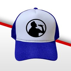 BONÉ CANTOR MICROFONE BLUE SNAPBACK