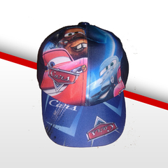 BONÉ INFANTIL CARROS BLUE MCQUEEN
