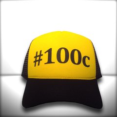 BONÉ 100 CILINDRADAS AMARELO