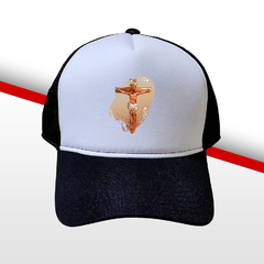 BONÉ JESUS CRISTO DEUS É O SENHOR PREMIUM TRUCKER