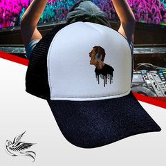 BONÉ DJ PAINT PRETO TRUCKER - comprar online