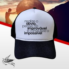 BONÉ REALIZE O ÓBVIO CONQUISTE O IMPOSSÍVEL TRUCKER