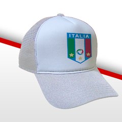 BONÉ ITALIA WHITE SNAPBACK - comprar online