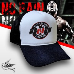 BONÉ NO PAIN NO GAIN NUTRITION - comprar online