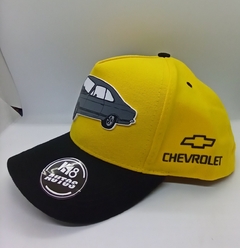 BONÉ OPALA BORDADO AMARELO PREMIUM VINTAGE CLÁSSICO - comprar online