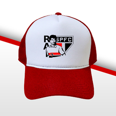 BONÉ RAÍ TRICOLOR SÃO PAULO VERMELHO