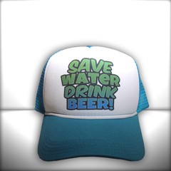 BONÉ SAVE WATER DRINK BEER