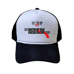 BONÉ REBELDES TOUR PREMIUM TRUCKER WORLD