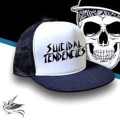 BONÉ SUICIDAL TENDENCIES WHITE - comprar online