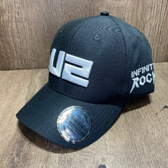 BONÉ U2 BORDADO BONO VOX PREMIUM BLACK