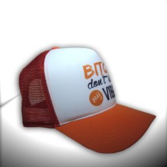 BONÉ BITCH DONT KILL MY VIBE ORANGE - comprar online