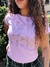 Remera Herbario Lila - comprar online